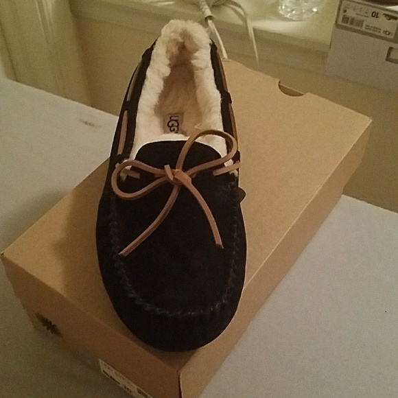 UGG Shoes - UGG black mocassin